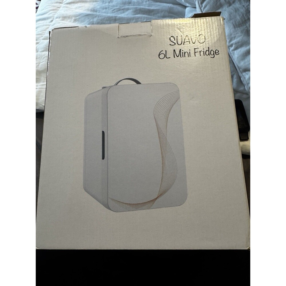 Suavo 6L Mini Fridge white